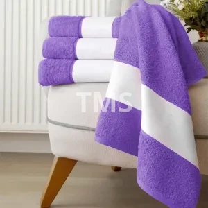 Full Cotton Hand Towel Set Jacquard 4pcs